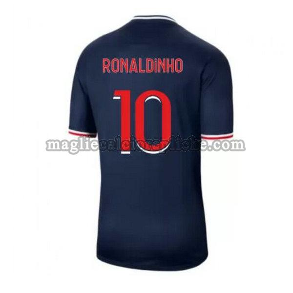 prima maglie calcio psg 2020-2021 ronaldinho 10