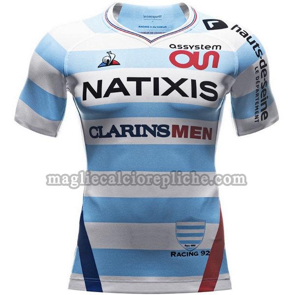 prima maglie calcio racing 92 2018-19 bianco
