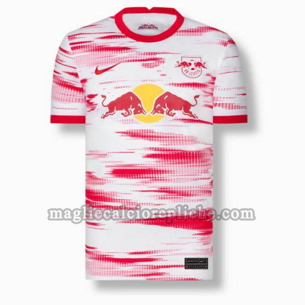 prima maglie calcio rb leipzig 2021 2022 rosso bianco