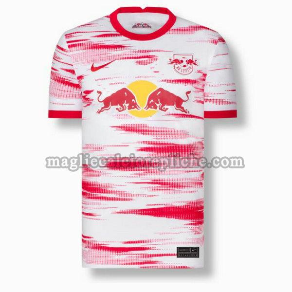 prima maglie calcio rb leipzig 2021 2022 thailandia rosso bianco