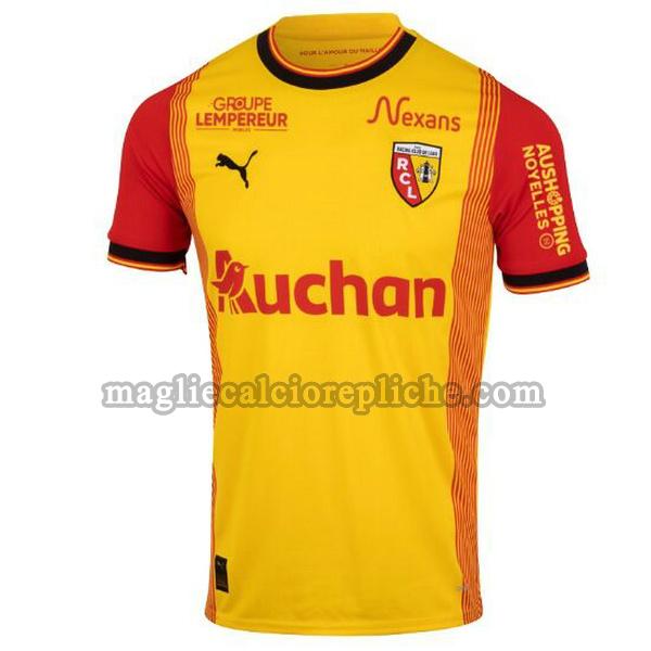 prima maglie calcio rc lens 2023 2024 thailandia giallo