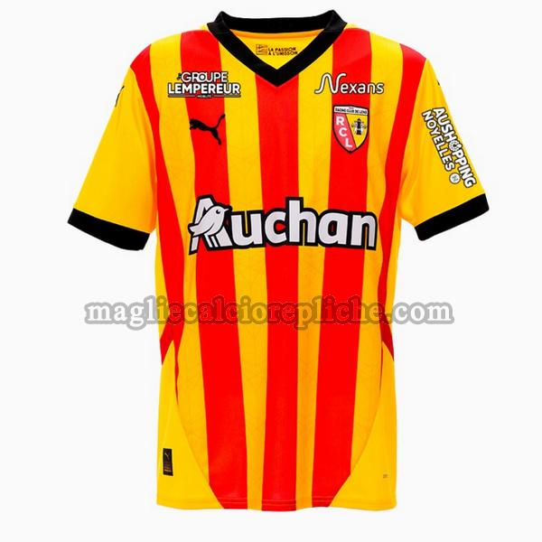 prima maglie calcio rc lens 2024 2025 thailandia giallo