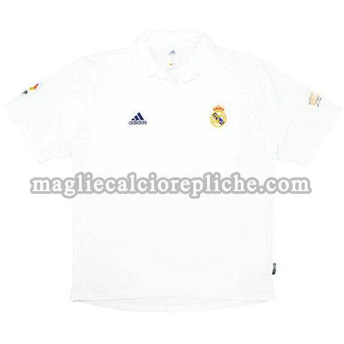 prima maglie calcio real madrid 2002