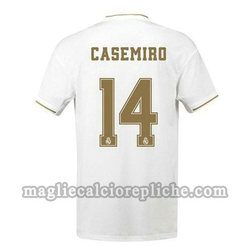 prima maglie calcio real madrid 2019-2020 casemiro 14