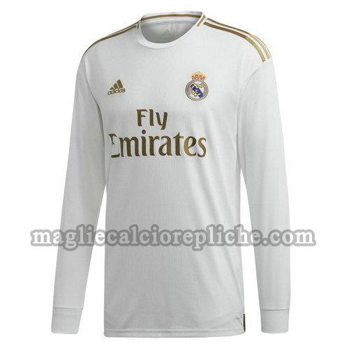 prima maglie calcio real madrid 2019-2020 manica lunga