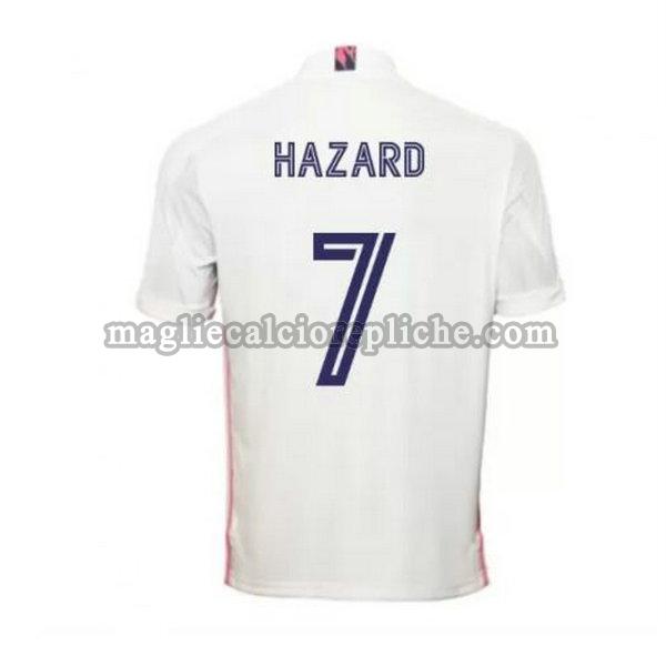 prima maglie calcio real madrid 2020-2021 hazard 7