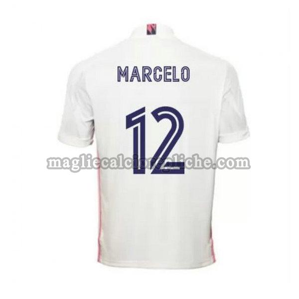 prima maglie calcio real madrid 2020-2021 marcelo 12