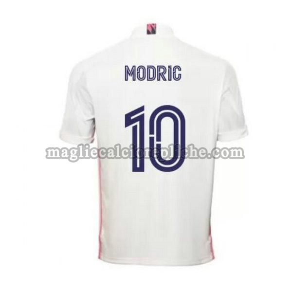 prima maglie calcio real madrid 2020-2021 modric 10