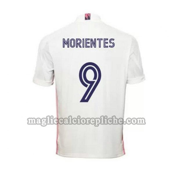 prima maglie calcio real madrid 2020-2021 morientes 9