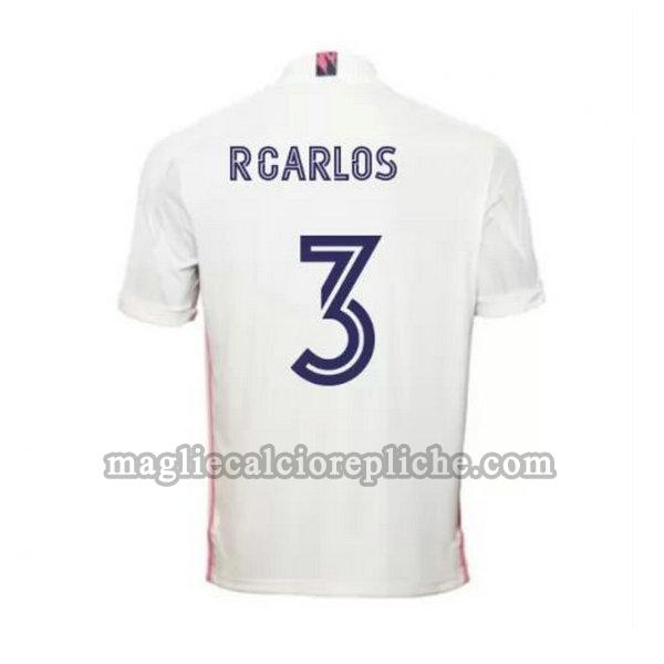 prima maglie calcio real madrid 2020-2021 r.carlos 3