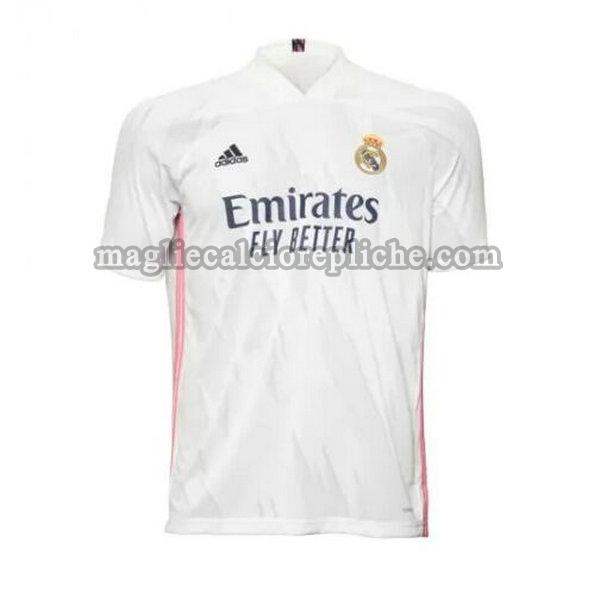 prima maglie calcio real madrid 2020-2021 thailandia