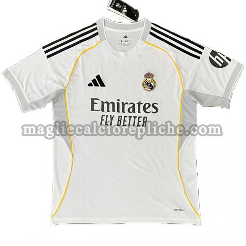 prima maglie calcio real madrid 2025 2026 thailandia binaco
