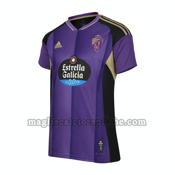 prima maglie calcio real valladolid 2022 2023 thailandia porpora