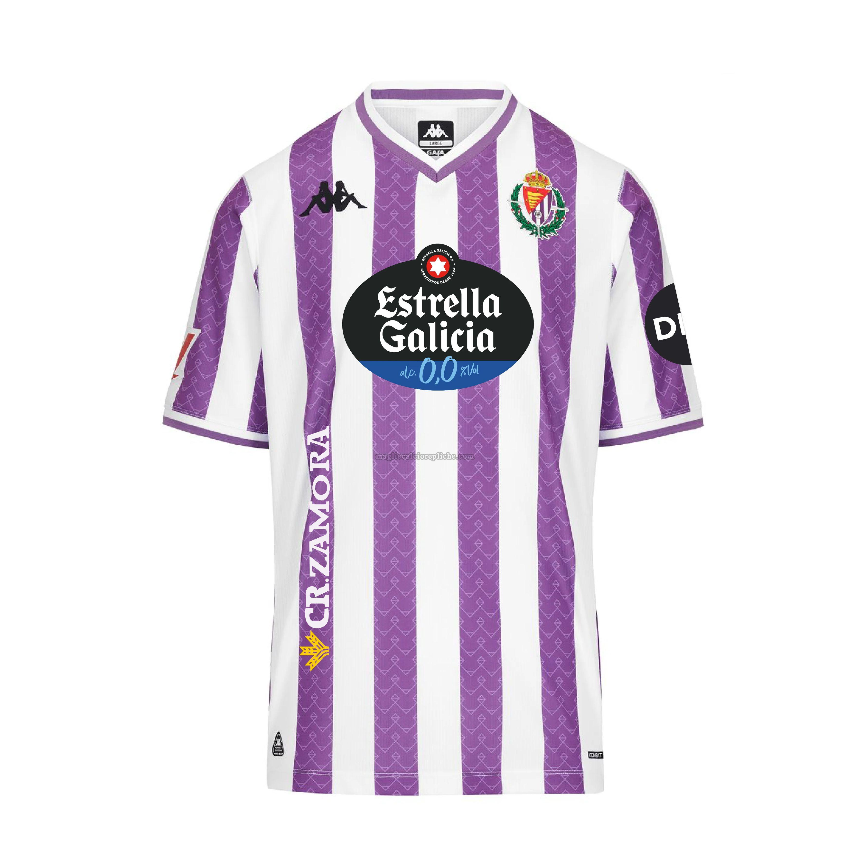 prima maglie calcio real valladolid 2025 2026 thailandia viola