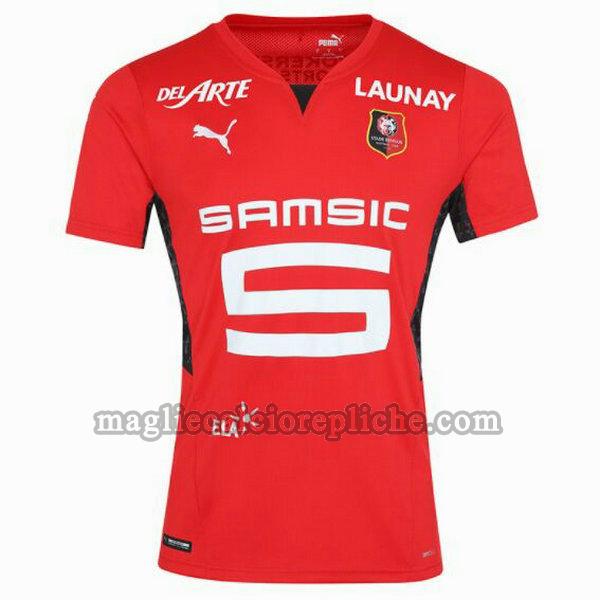 prima maglie calcio rennes 2021 2022 thailandia rosso