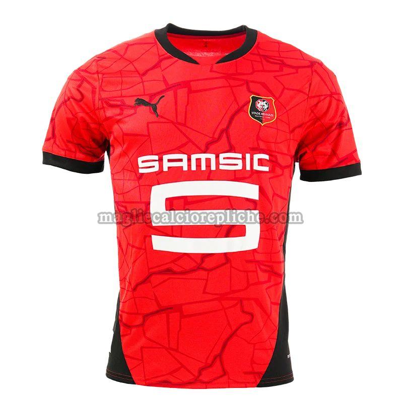 prima maglie calcio rennes 2024 2025 thailandia rosso