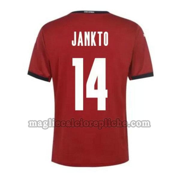 prima maglie calcio repubblica ceca 2020 jankto 14