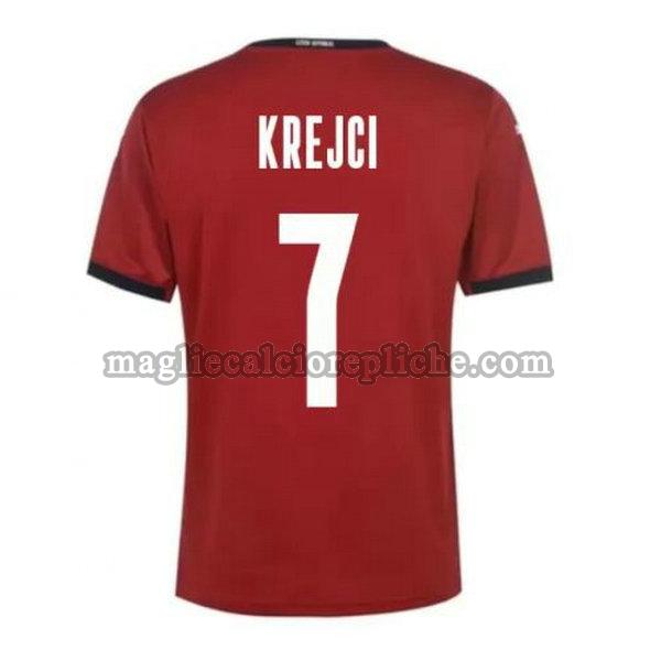 prima maglie calcio repubblica ceca 2020 krejci 7