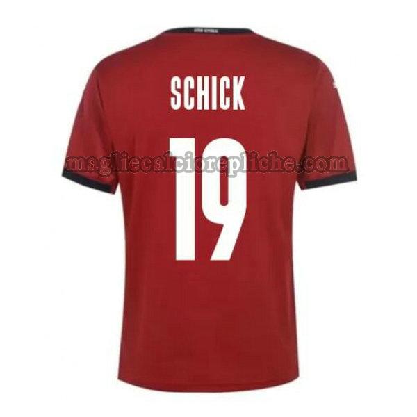 prima maglie calcio repubblica ceca 2020 schick 19