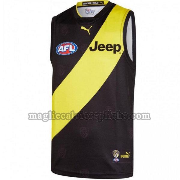 prima maglie calcio richmond tigers 2019 nero