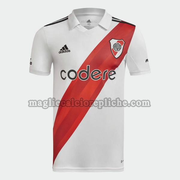 prima maglie calcio river plate 2022 2023 thailandia bianco