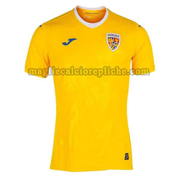 prima maglie calcio romania 2021 2022 thailandia giallo