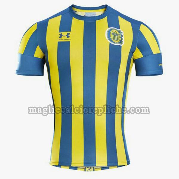 prima maglie calcio rosario central 2021 2022 thailandia giallo blu