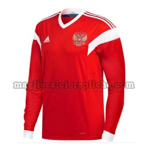 prima maglie calcio russia 2018 manica lunga