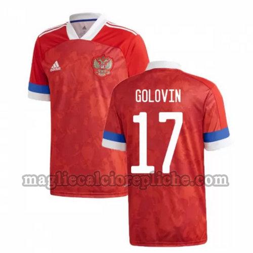 prima maglie calcio russia 2020 golovin 17