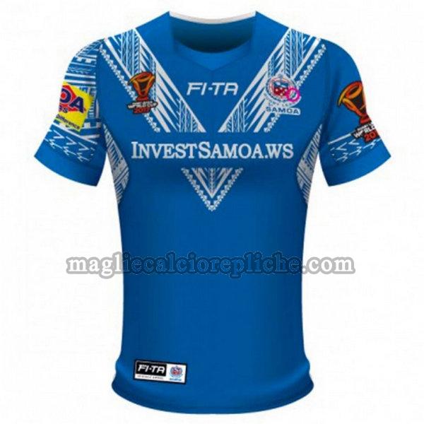 prima maglie calcio samoa 2017 blu