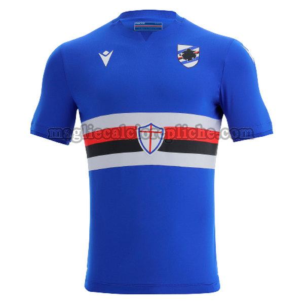 prima maglie calcio sampdoria 2021 2022 thailandia blu