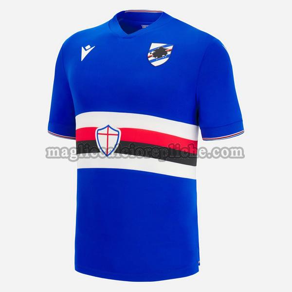 prima maglie calcio sampdoria 2022 2023 thailandia blu