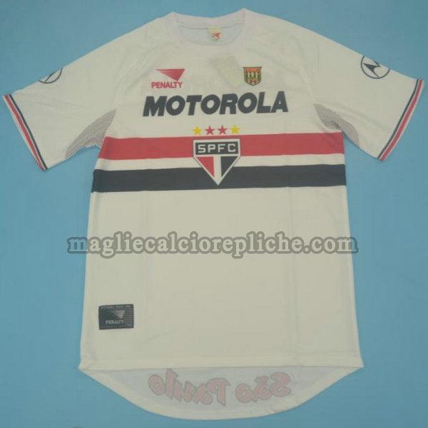 prima maglie calcio san paolo 1999-2000 bianco