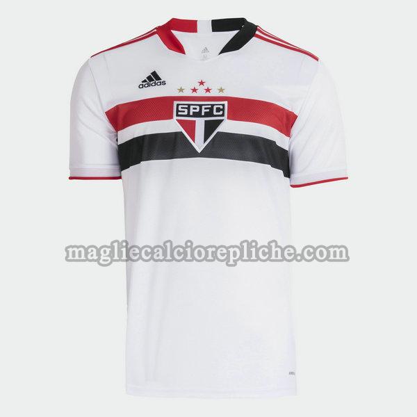 prima maglie calcio san paolo 2021 thailandia bianco