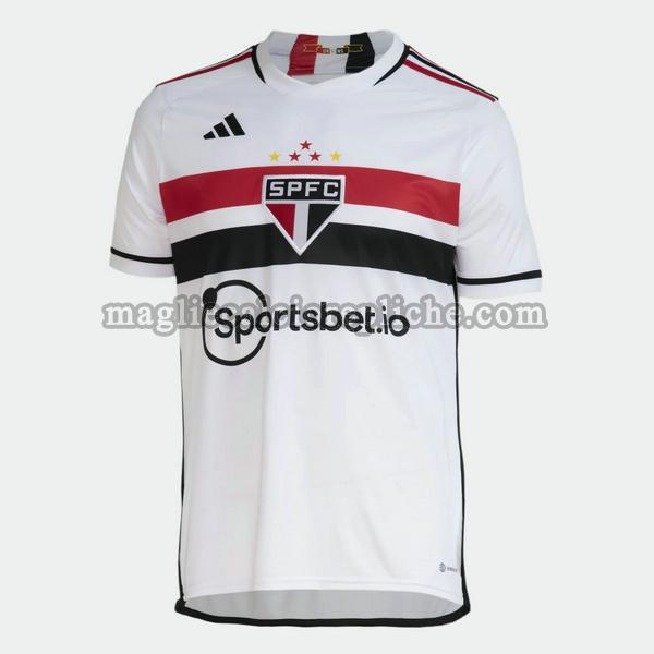 prima maglie calcio san paolo 2023 2024 bianco