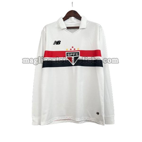 prima maglie calcio san paolo 2024 2025 manica lunga bianco