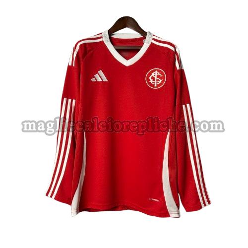 prima maglie calcio sc internacional 2025 2026 manica lunga rosso