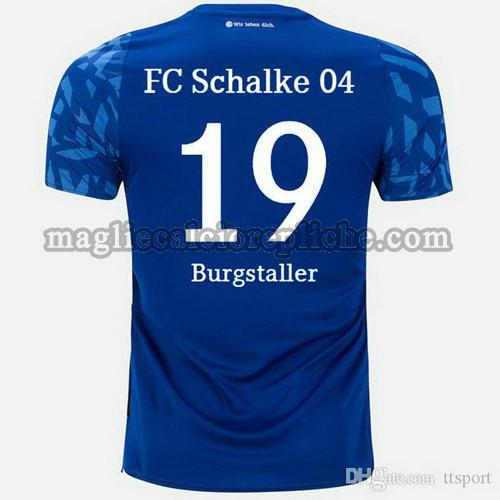 prima maglie calcio schalke 04 2019-2020 burgstaller 19