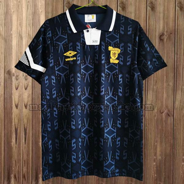 prima maglie calcio scozia 1991-1994 nero