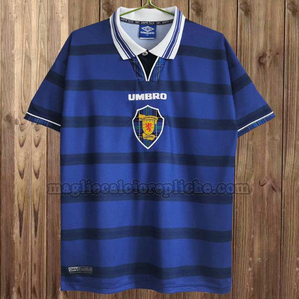 prima maglie calcio scozia 1998-2000 blu