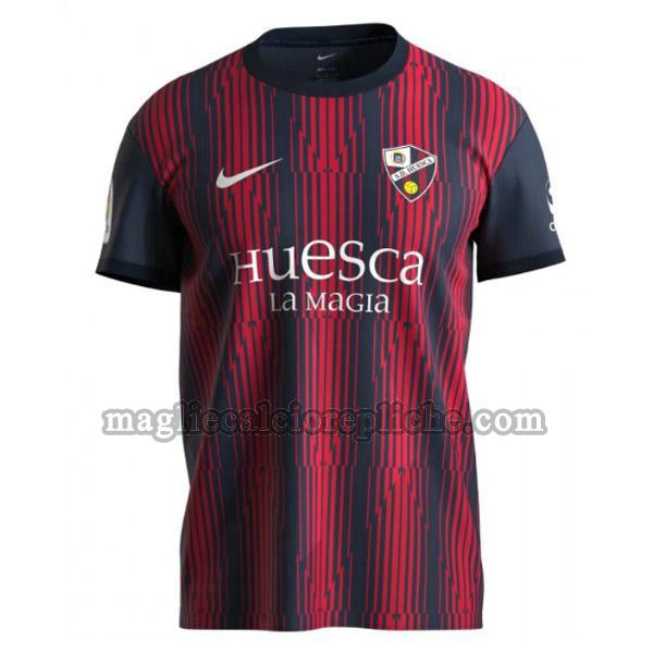 prima maglie calcio sd huesca 2022 2023 thailandia rosso nero