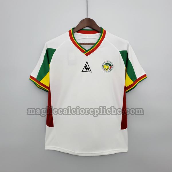 prima maglie calcio senegal 2002 bianco