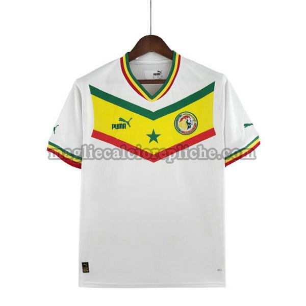 prima maglie calcio senegal 2022 2023 thailandia bianco