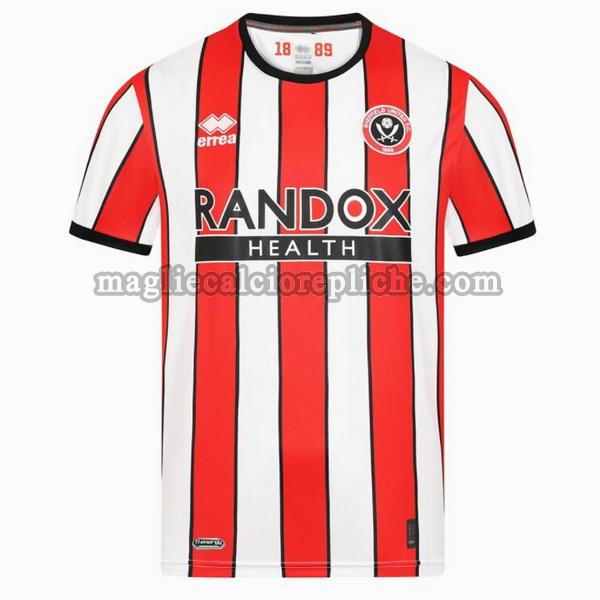 prima maglie calcio sheffield united 2022 2023 thailandia rosso bianco