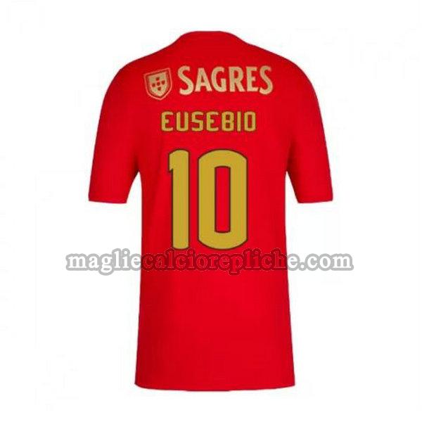 prima maglie calcio sl benfica 2020-2021 eusebio 10