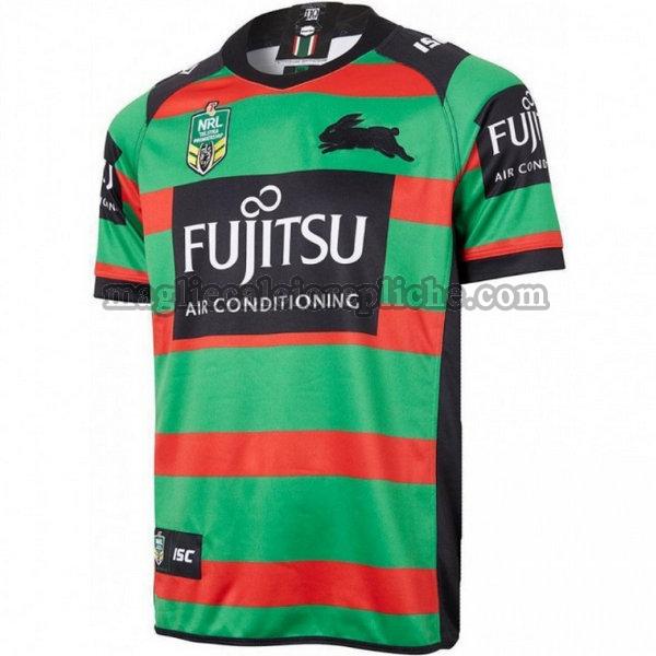 prima maglie calcio south sydney rabbitohs 2018 verde