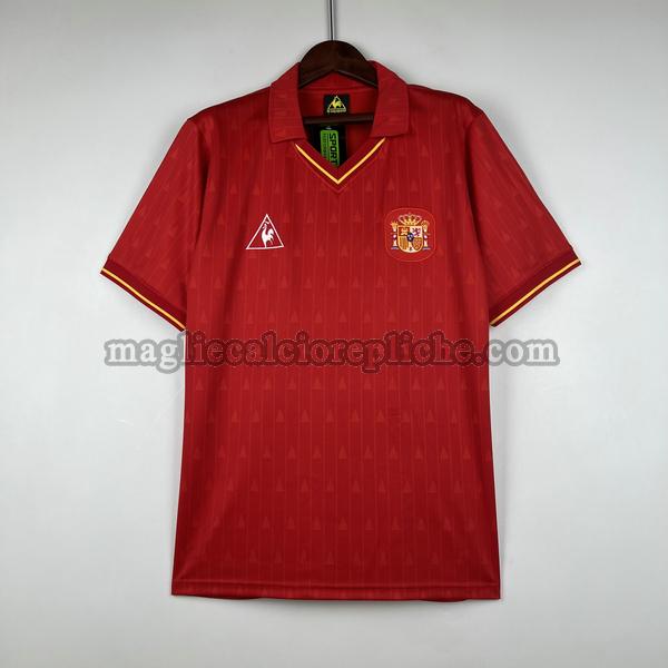 prima maglie calcio spagna 1988 1991 rosso