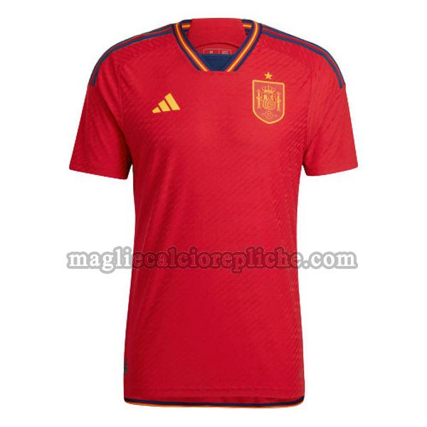 prima maglie calcio spagna 2022 thailandia rosso