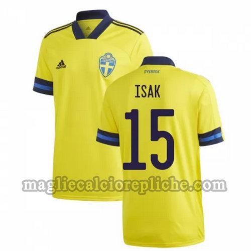 prima maglie calcio svezia 2020 isak 15