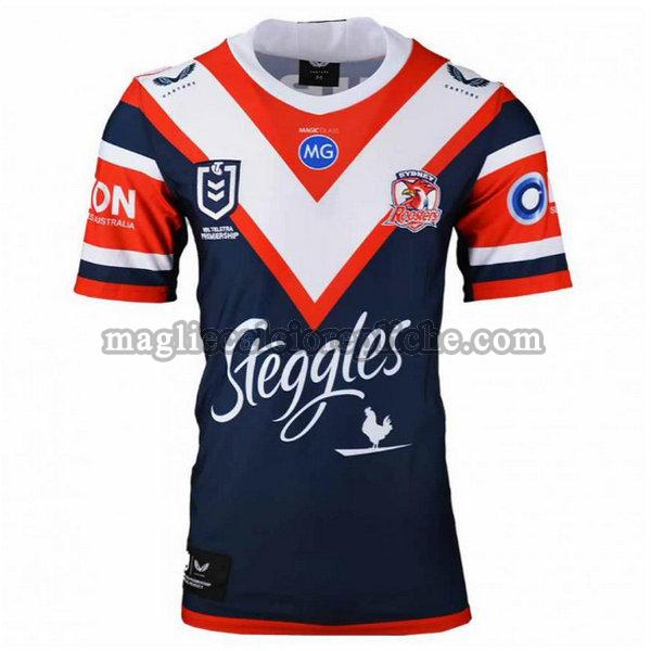 prima maglie calcio sydney roosters 2021 blu